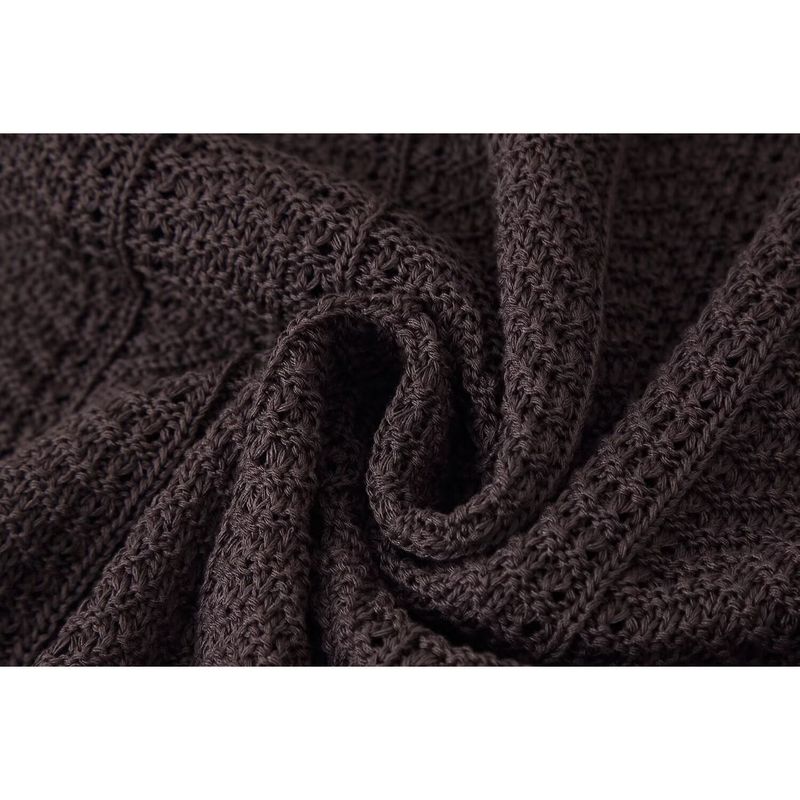 Kaslead New Women Clothes Western Style Texture Knitted Slim Fit Straight Lapel Short Sleeve Shirts Trousers