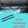 Roof Roll Bar Side Grab Handles Kit for Ford Bronco Accessories -2025 Purple
