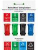 Large Capacity Outdoor Community Trash Can, 120L/240L, Durable and Thickened Plastic