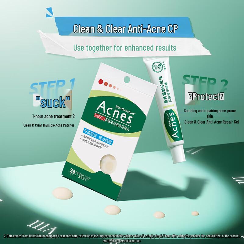 Cerotti invisibili per brufoli Mentholatum Acnes