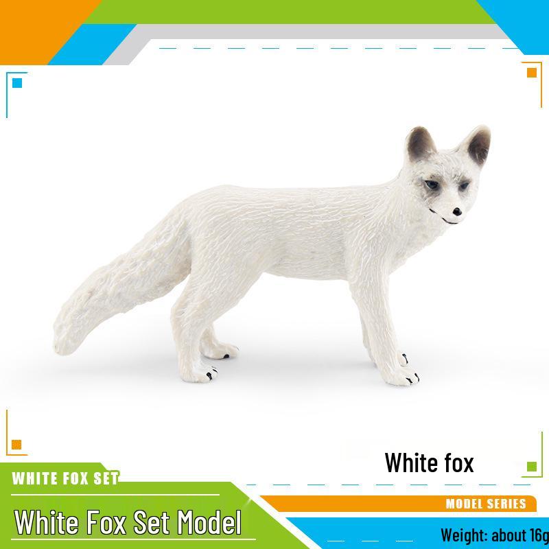 Popular Simulation Arctic Animal Figurines: Polar Bear, Fox, Seal, Walrus, Whale