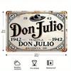 Vintage Don Julio Tequila Tin Sign Retro Wall Decor for Home Bar Kitchen Man Cave 8x12 Inches 20x30 CM