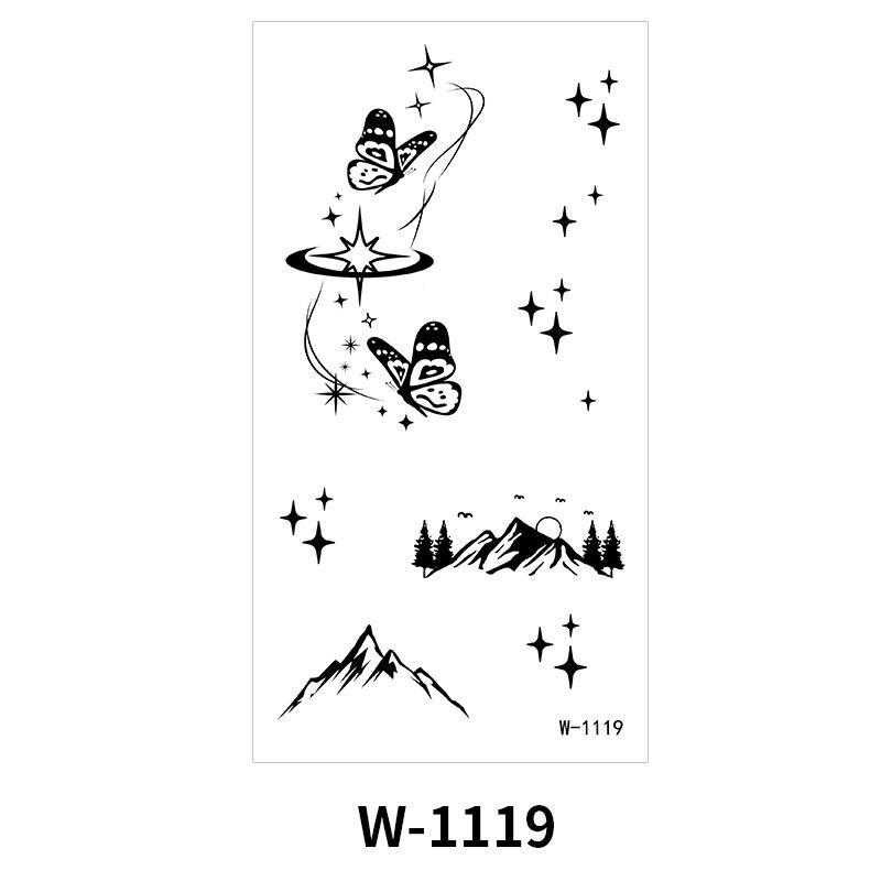 Cartoon Tattoo Sticker Waterproof Small Fresh Children Cute Tattoo Sticker