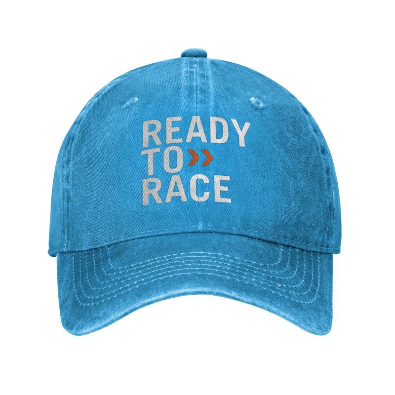 Personalized Ready To Race Cotton Baseball Cap Outdoor Unisex Women's Adjustable Enduro Motocross Bitumen Bike Life Dad Hat Autumn