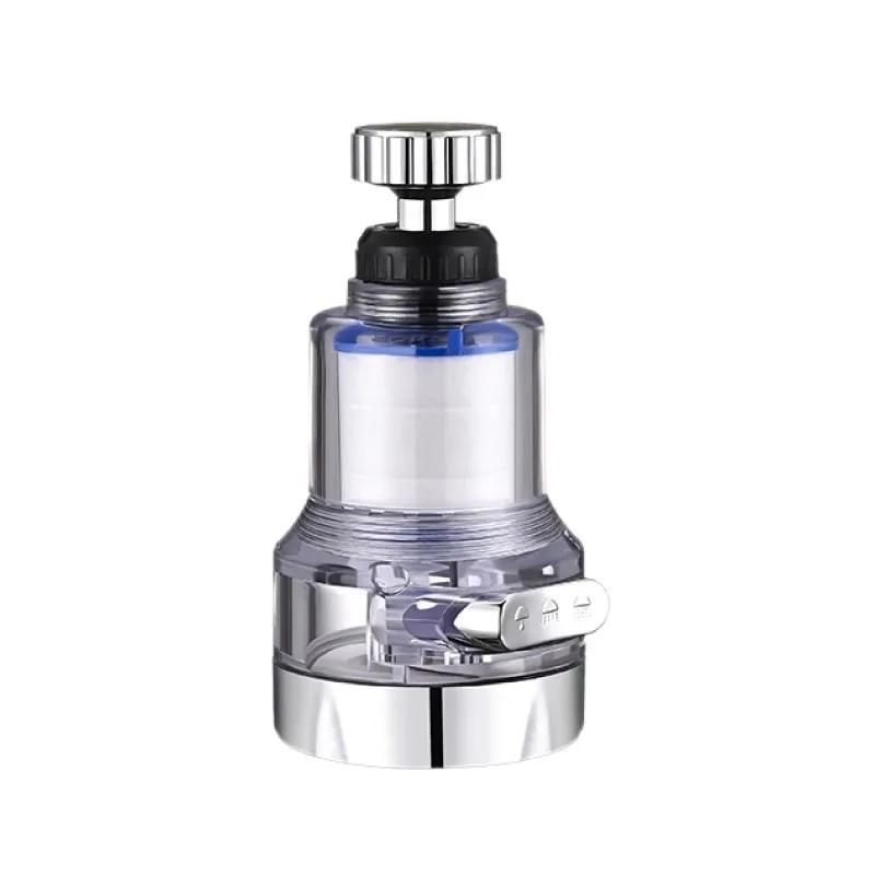 New Water Purifier Filter Tap 360 Degree Swivel Kitchen Faucet Aerator 3 Mode Sprayer Filter Diffuser Shower Water Saving Nozzle