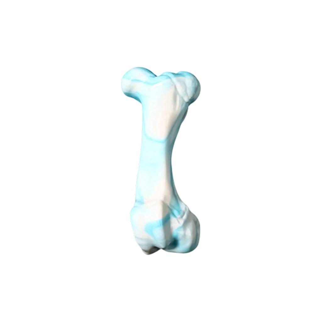 Brinquedo de Morder Durável para Cães Formato de Osso Brinquedo para Animais de Estimação para Roedores Agressivos Longa Duração Não Tóxico Material Seguro para Cães Filhotes