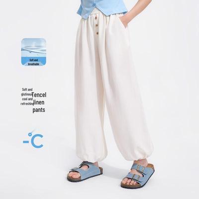 Girls' Summer Breathable Casual Pants