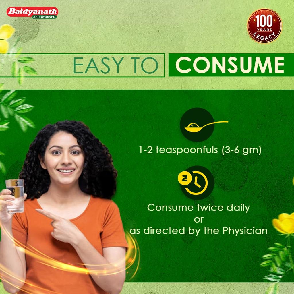 Baidyanath Dhatu Paushtik Churna 100g Ayurvedic Herbal Powder for Strength Stamina and Daily Energy with Ashwagandha Safed Musli Kaunch Beej