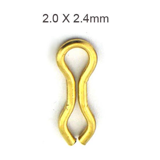 3000 adet yaylı halka Bimoo sazan balıkçılık aksesuar saç teçhizat kurşun ağırlık kilidi 1.2*16mm 1.6*20mm 2.0*24mm