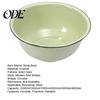 Unique Soup Bowl Vintage Enamel Deep Thickened Retro Rice Noodle Storage Container Dishwasher Safe Serving Pot for Hot Meals Basin