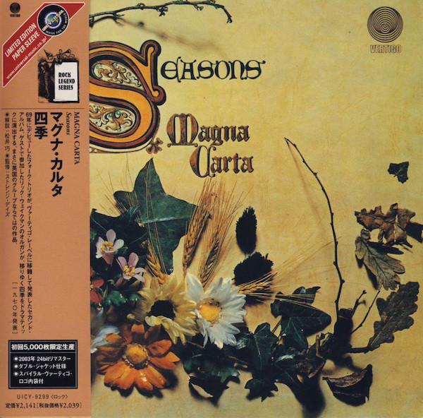 CD MAGNA CARTA - Seasons UICY9299 VERTIGO 2003 Japan ObiRock Used