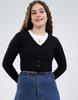Women V Neck Full Sleeve Cardigan