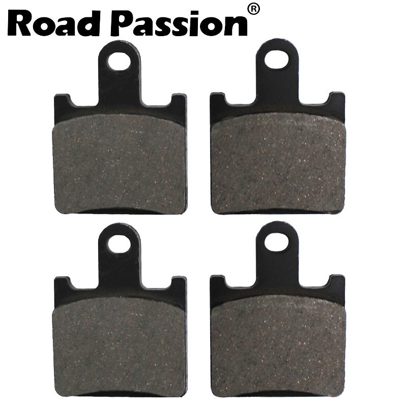 Road Passion Motorcycle Front Brake Pads For KAWASAKI Concours 14 (ZG 1400 A/B/C) ZG1400 ZG1400A ZG1400B ZG1400C 2008-2014