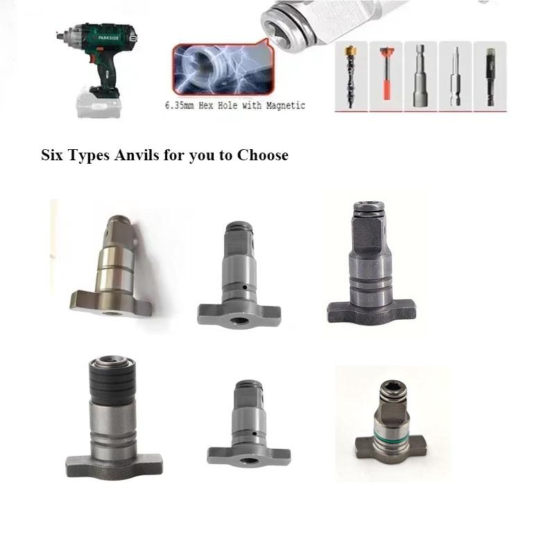 Testa di Conversione per Avvitatore a Impulsi a Doppio Uso Mandrino Incudine Kit di Ricambi per Avvitatore Elettrico per Dewalt Parkside per Makita Avvitatore