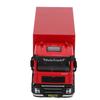1/50 Container Truck Model Alloy Pull Back Engineering Transporter Toy for Kids Boys Girls Gifts