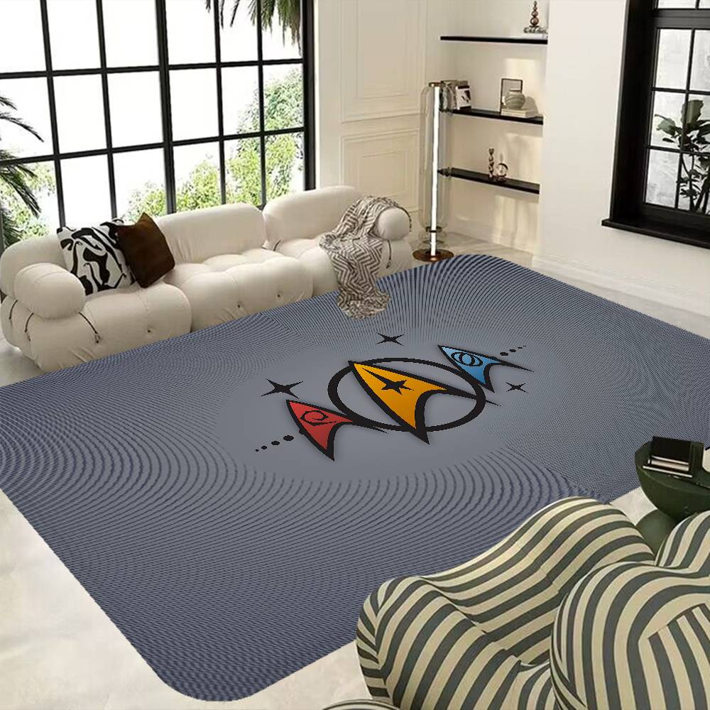 Game S-Star T-Trek Room Mats Cheaper Anti-slip Modern Living Room Balcony Printed Welcome Rug