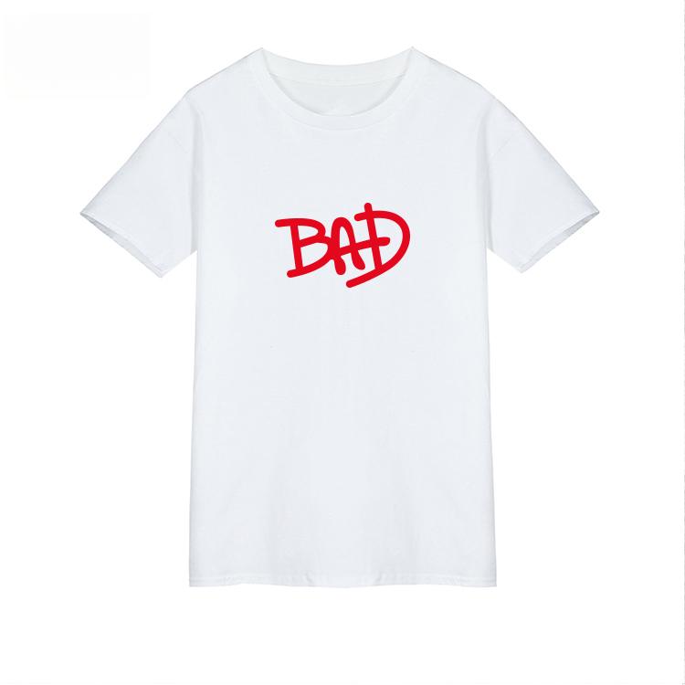 

2025 Новая футболка с принтом Майкла Джексона Рок-рока, мужская и женская футболка с коротким рукавом, высокое качество, уличная одежда в стиле Харадзюку XXXXXL