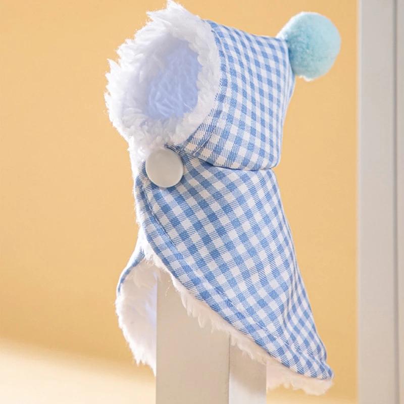 1XAutumn Winter Warm Bird Clothing Cute Colourful Cape Dress Up Protect Your Pet Parrot Comfortable Bird Clothing Outdoor Cloak