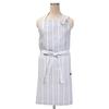 STYLE Decor Apron Mist Gray Stripe W3201500