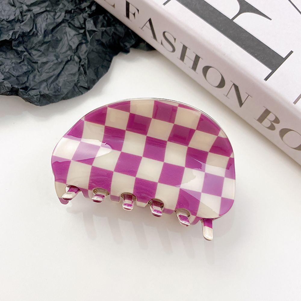 Acetate Bathing Women Hair Clips Hair Accessories Korean Style Crab Clips Semicircle Hair Claws