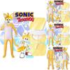 Tenue Cosplay Pour Enfants Thème Renard Sonic Style Européen Et Américain Tissu Doux Soie de Lait