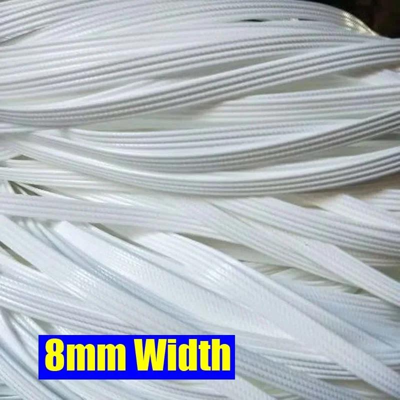 500g 31 Types Thicker Round/Flat PE Synthetic Rattan Material For Weaving Basket Chair Sofa Table Repair DIY Craft Plastic Rope