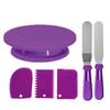 255-Piece Cookie and Cake Piping Set: Turntable, Baking Tools, Bags, and Scraper