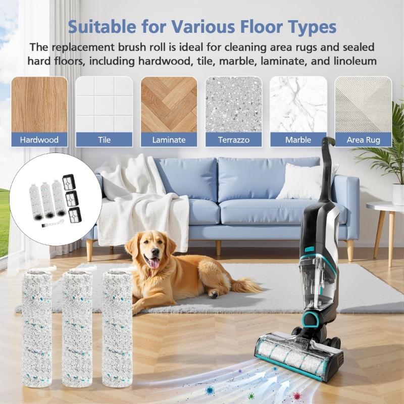 Multi Surfaces Brush Rolls And Filter Set For 2554 2554A 2590 2593 2596 Spare Parts Vacuum Cleaners Accessories