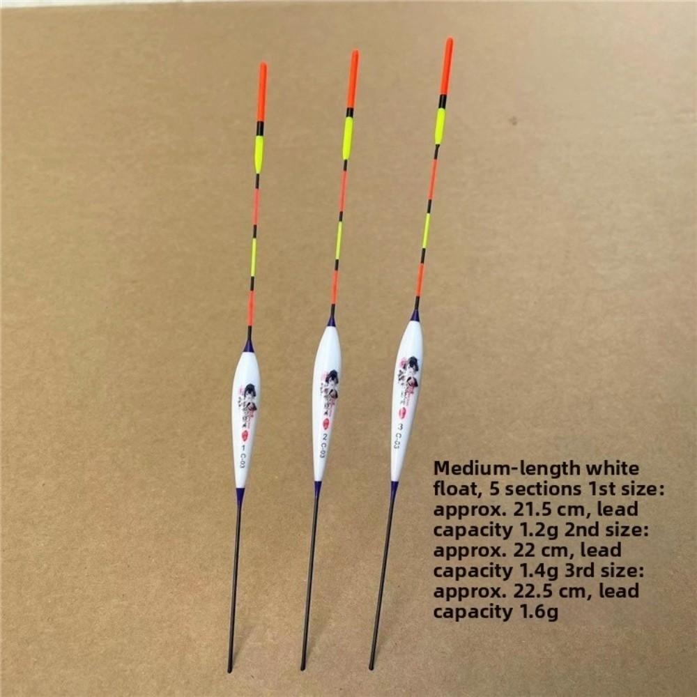 3pcs Rock Freshwater Floaters Workmanship Buoy New Fishing Floats Ice Fishing Accessory