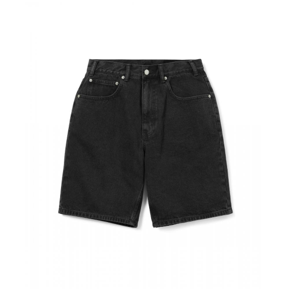 Это никогда не было вымытым денимом Короткие черные S