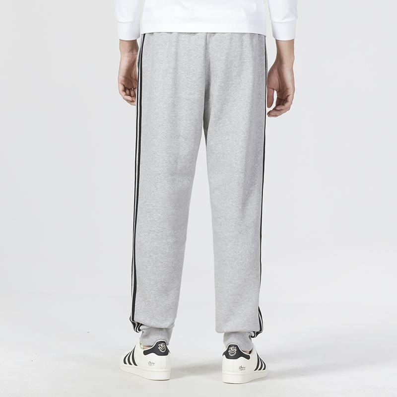 Adidas 3-Stripes French Terry Tapered Pants Men Bottoms Grey GK8824