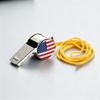 2026 World Cup Whistle Keychain: USA, Canada, Mexico Fan Gift