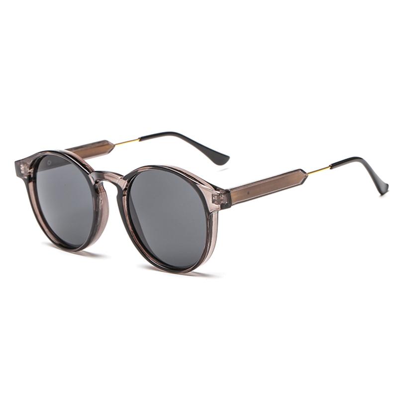 Xiaomi New Trendy Retro Sunglasses Texture Round Frame Sunglasses Fashion Sunglasses 3185