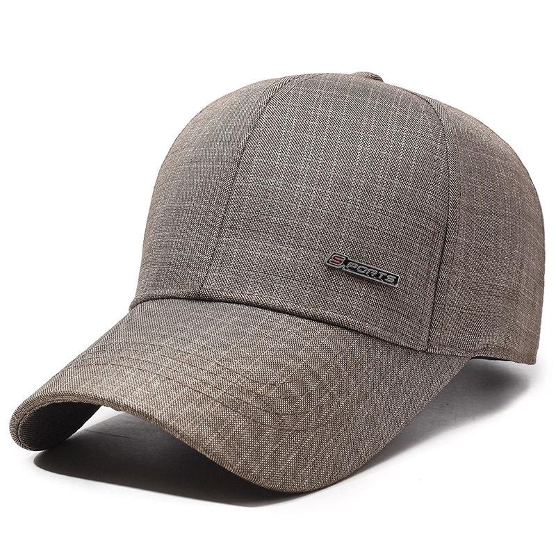 

M Модные буквы Мужская бейсболка Удлиненная Уличная Путешествия Спорт Подарок Путешествия хаки