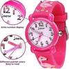 Children's Watch, 3D Cartoon Analog Quartz Watch, Boys and Girls Wrist Watch, 30M Waterproof Children's Watch