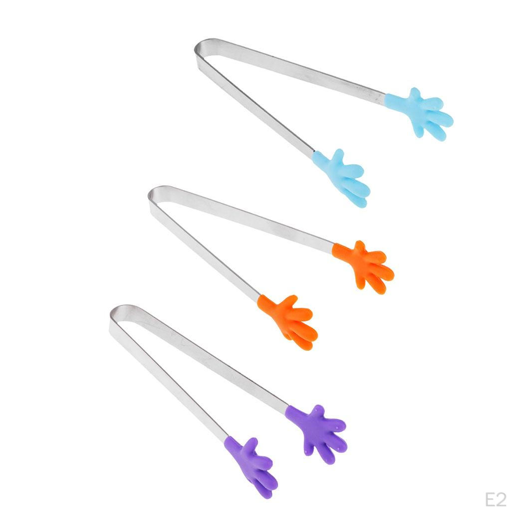 Clip, Stainless Steel + Silicone, Food Spices Sugar Clip