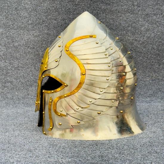 Lord of the Rings Helmet Gondor Knight Helmet Fully Wearable Armor LARP Halloween Costume Best Gift