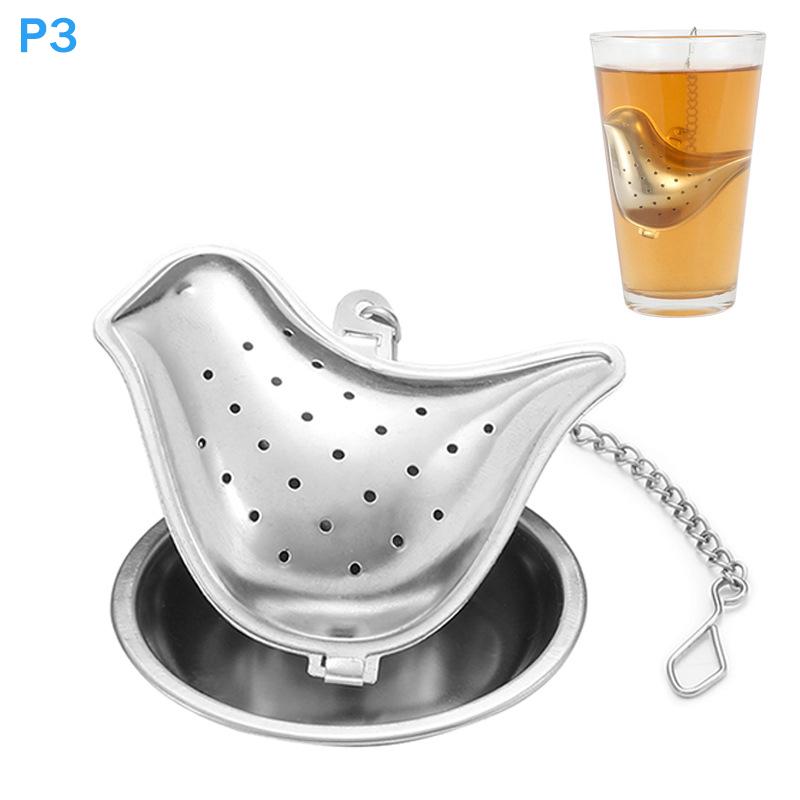 Stainless Steel Tea Infuser Tray Spice Tea Strainer Herbal Filter Teaware Accessories Kitchen Tools Multiple Styles Available