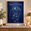 Tottenham Hotspur FC Custom Name Text 5D Diamond Painting Kit DIY Full Drill Diamond Art Decoration