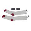 Electric Heated Socks Battery Operated Comfortable Cotton Socks for Winter Travel Camping Cycling Skiing Hiking One Size
