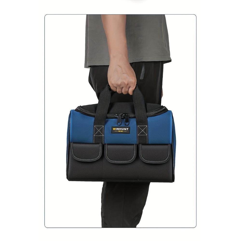 Multifunktionales Kit Tragbare Große Kapazität Langlebige Elektriker Canvas Tragetasche Elektrikertasche