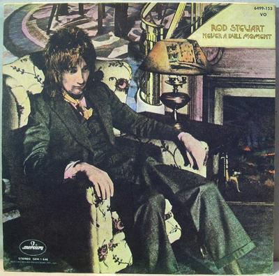 LP Record ROD STEWART - Never A Dull Moment 6499153 MERCURY 1972 UK Rock Used