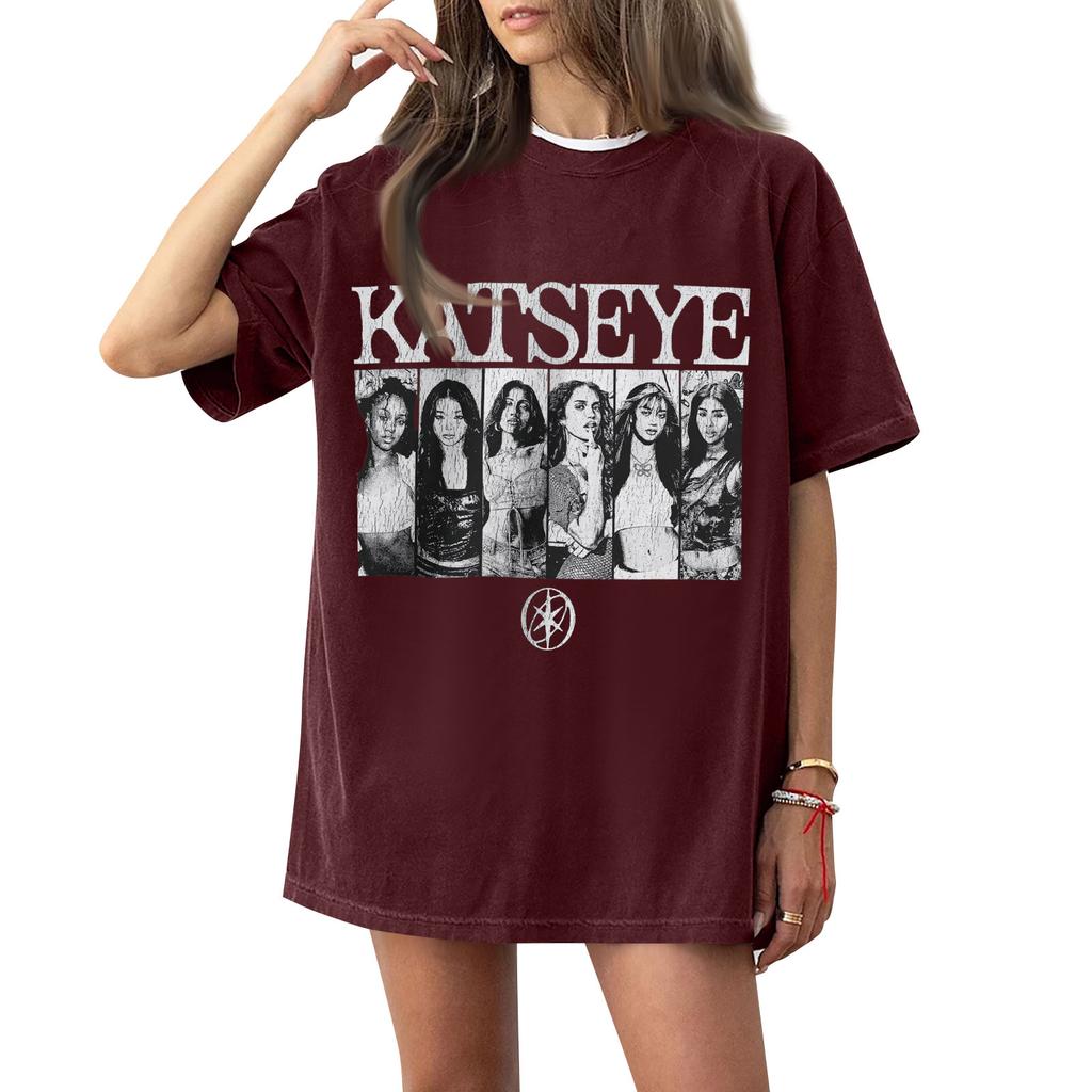 Women's Round Neck Printed Short-sleeved T-shirt Top