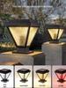 Modern Solar Outdoor Waterproof Pillar Light for Gardens, Courtyards, and Fences