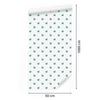 Heart Wallpaper White, Turquoise, Celadon and Light Gray 50x1000