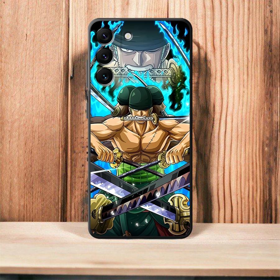 

One Piece Luffy Zoro Anime Soft Shell Case for Samsung Galaxy Note9 Note8 Note10 Plus S10e S9 S8 Note20 Ultra S10 Plus Galaxy S9