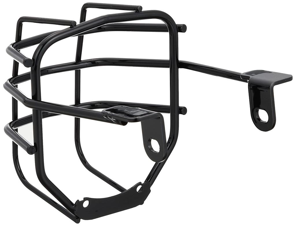 Kijima Motorradteile Rückleuchtenschutz Steinschlagschutz Stahl Schwarz Finish Super Cub Custom Parts Cub/Cross 50/110 203-140