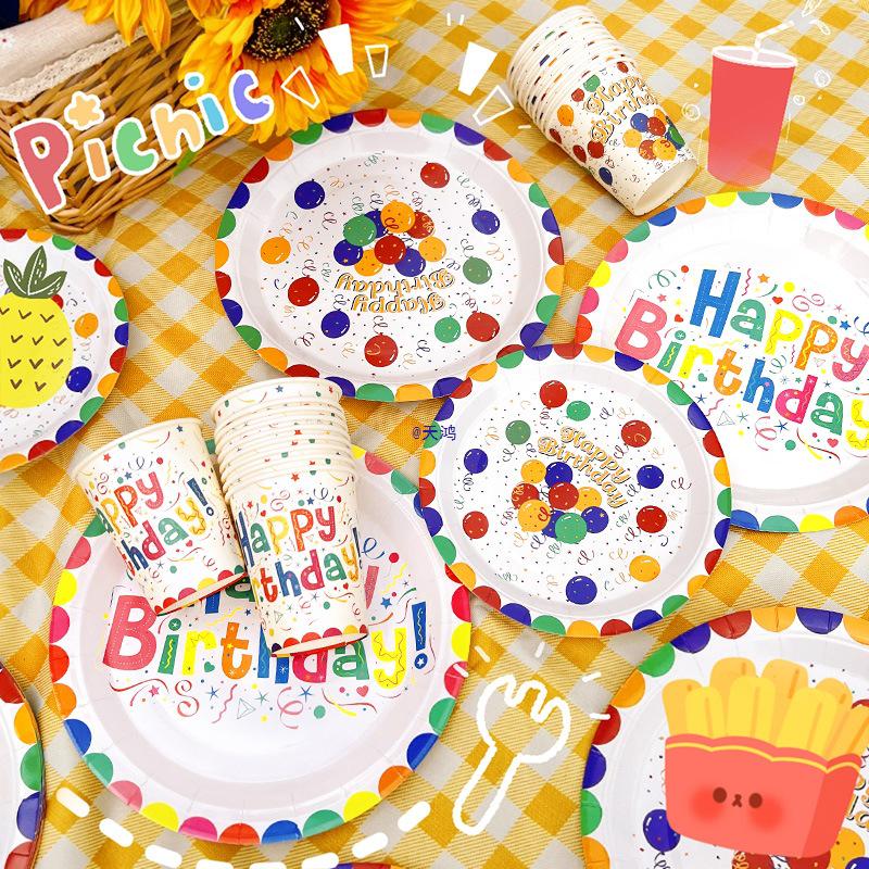 Rectangular Disposable Tablecloth for Birthday Parties & Outdoor Events