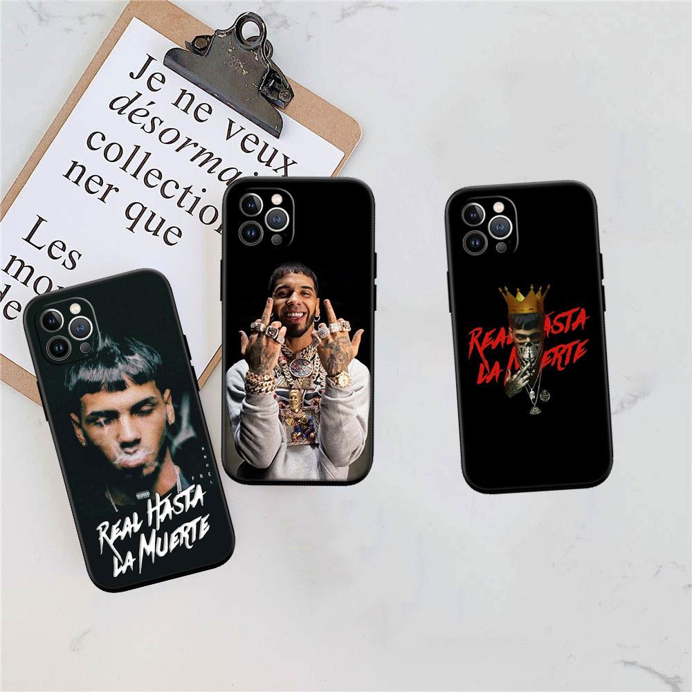 LO11 Anuel AA Soft Shell Handyhülle für Redmi Note 13 14 Pro+ Plus A3 A3X 13X 13C 13R 14S 14C 14R