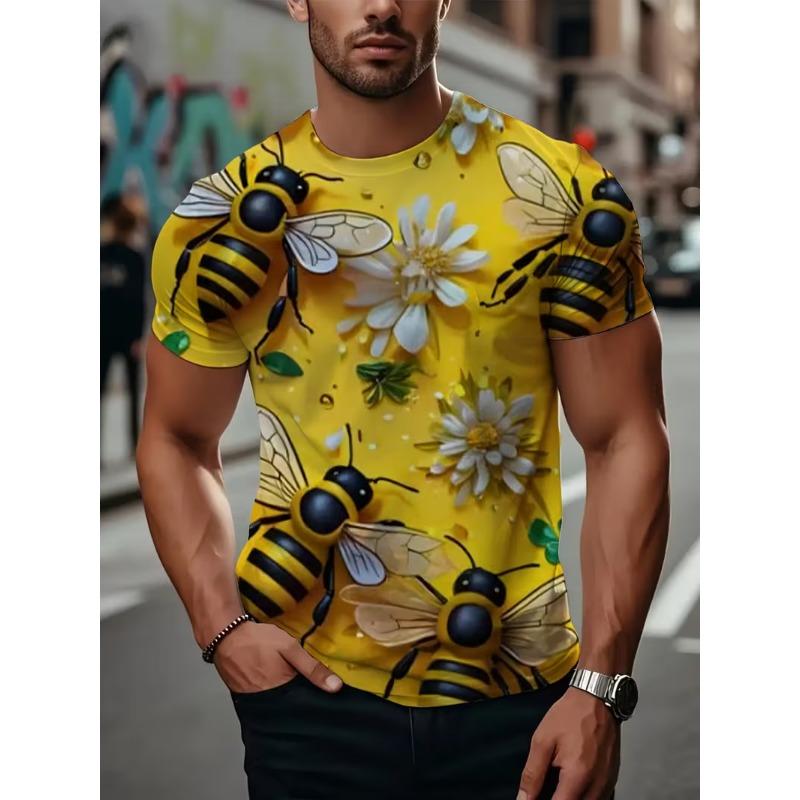 Eagle 3D Print T-Shirts U.S. National Bird Graphic Short Sleeve